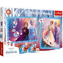 Trefl Puzzle Frozen 2 A Mysterious Land 2 In 1 Puzzle (30+48 Parça)