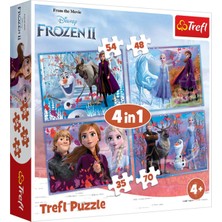 Trefl Puzzle Frozen 2 Journey Into The Unknown 4 In 1 Puzzle (35+48+54+70 Parça)