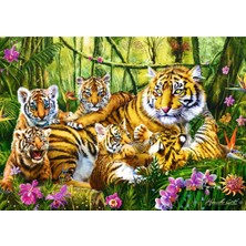 Trefl Puzzle Familyf Of  Tıger 500 Parça Puzzle