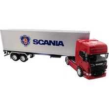 Welly Metal Scania V8 R730 Dorseli Tır 1-32 Ölçek 55 Cm