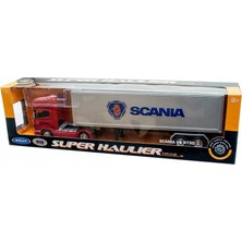 Welly Metal Scania V8 R730 Dorseli Tır 1-32 Ölçek 55 Cm