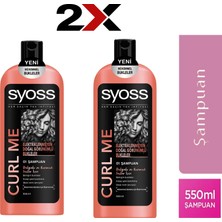 Syoss Curl Me Şampuan 500 ml 2 'li Set