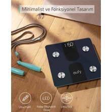 Anker Eufy Akıllı Bluetooth Tartı Dijital Baskül - Yağ Ölçer - Vücut Analizi - BMI - T9146 (Anker Türkiye Garantili)