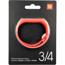 Mi Band 4 - Mi Band 3 Akıllı Bileklik Kordonu Turuncu