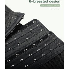 Senspo 6 Kademe Kancalı Unisex Toparlayıcı Bel Inceltici Korse