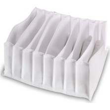Serra Home Organizer 8 Gözlü - Dolap Içi Kıyafet Organizer 15 x 41 x 30 cm
