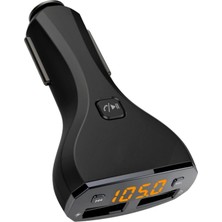 Linktech LCD Bluetooth Fm Transmitter 2,4 Mah Hızlı Şarj Destekli