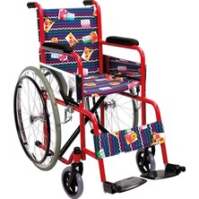 Golfi Mor Medikal Manuel Tekerlekli Sandalye Çocuk  - 2 C Ithal