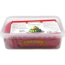 Vizyon Kırmızı Şeker Hamuru  1 kg