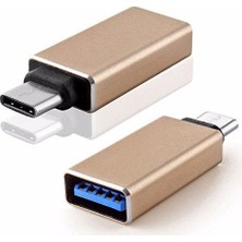 Hadron Type-C To USB 3.1 Otg - Gold