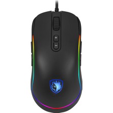 Sades Revolver Kablolu Gaming RGB Oyuncu Mouse