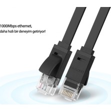 Ugreen CAT6 Flat Ethernet Kablosu 1 Metre