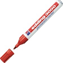Edding Permanent Markör Kırmızı (ED-3000)