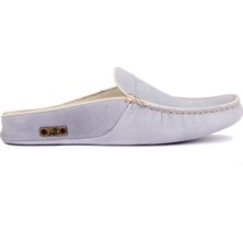Sail Laker's - Gri Nubuk Erkek Ev Terliği 110-547-X
