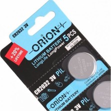 Orion CR2032 3V Lithium Pil / 5'li Kart