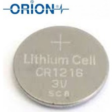 Orion CR1216 3V Lithium Pil / 5'li Kart