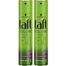 Taft Volumen ( Ekstra Hacim Veren ) Sprey 250 ml x 2 Adet