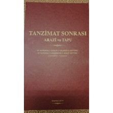 Tanzimat Sonrası Arazi ve Tapu
