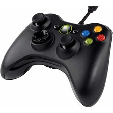 Microsoft Xbox 360 Pc Uyumlu Wired Kablolu Oyun Kolu Controller