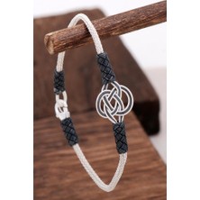 Sümer Telkari Kazaziye El Sarması Oksitli Gümüş Bileklik 3142