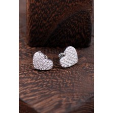 Sümer Telkari Kalpli Gümüş Küpe 2297