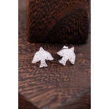 Sümer Telkari Martı Gümüş Küpe 2309