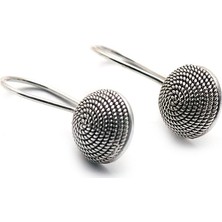 Sümer Telkari Tel Burma Telkari El Yapımı Gümüş Küpe 489