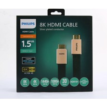 Philips SWV8100 8k 27G Bps Ultra Hd 3D Ethernet Gold HDMI Kablo 1,5 mt