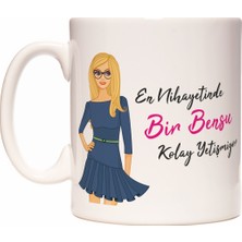 Nihayetinde Bir x Kolay Yetişmiyor Kişiye Isme Özel Kupa Bardak