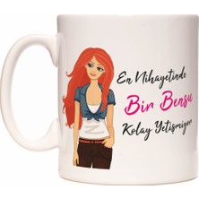 Nihayetinde Bir x Kolay Yetişmiyor Kişiye Isme Özel Kupa Bardak