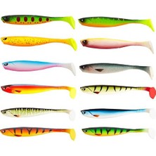 Lucky John Basara 3D Soft Swim 12,7Cm 4 Adet Silikon Yem