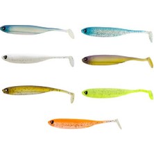 Lucky John Makora 3D Shad Tail 10,16Cm 6 Adet Silikon Yem