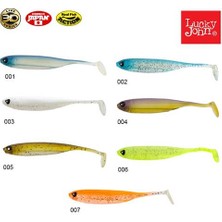 Lucky John Makora 3D Shad Tail 10,16Cm 6 Adet Silikon Yem