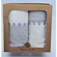 Nazik Pretty Hediye Set Gri 50 x 90 cm