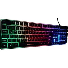 Raynox Pro K1000 Mekanik Hisli LED Rgb Oyuncu Klavyesi