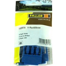 Faller 180970 1/87 Plastik Varil Maketi 9 Adet