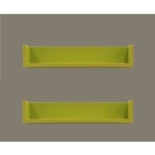 Kenyap Plus Stella Ikili Duvar Rafı Yeşil 814380