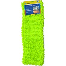 Spark 1050 (4' Lü) Nemli Makarna Mop Ucu Mikrofiber Şönil Paspas Yedeği 50 Cm. Mix Renkler (4 Adet)