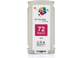 QC Hp 72 C9372A Kartuş 130 ml Kırmızı