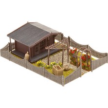 Faller 180491 1/87 Yazlık Evli Bahçe Maket Seti