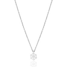 Azuris 925 Ayar Gümüş Mini Kar Tanesi