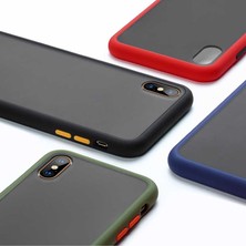 Tekno Gurup Benks Apple iPhone 8 Plus Kılıf Mat Sert Korumalı Tank Silikon Kılıf - Siyah + Full Body Ekran Koruyucu