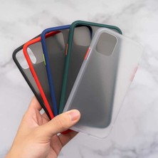 Tekno Gurup Benks Apple iPhone X Kılıf Mat Sert Korumalı Tank Silikon Kılıf - Mavi + Full Body Ekran Koruyucu