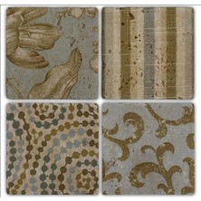 Oscar Stone Doğaltaş Bardak Altlığı  4'lü Set 10 x 10 cm
