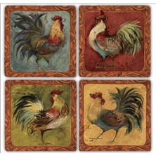 Oscar Stone Doğaltaş Bardak Altlığı  4'lü Set 10 x 10 cm