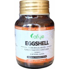 Afye Eggshell Yumurta Kabuğu Içeren Takviye Edici Gıda 30 Kapsül 1200 Mg