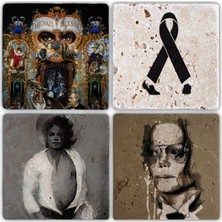 Oscar Stone Doğaltaş Bardak Altlığı - 4'lü Set 10 x 10 cm