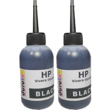 Duruink Hp 5650 5652 5850 Kartuş Mürekkep Dolum Seti 2x100 ml Siyah