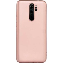 Gpack Xiaomi Redmi Note 8 Pro Kılıf Premier Silikon Esnek Arka Koruma Bronz