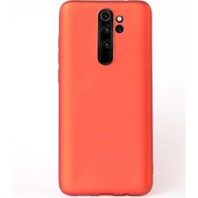 Gpack Xiaomi Redmi Note 8 Pro Kılıf Premier Silikon Esnek Arka Koruma Kırmızı